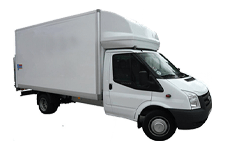 Car Hire High Wycombe - Ford Luton 3.5 ton Tail Box Lift Truck - Truck hire High wycombe