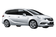 Car Hire High Wycombe - Vauxhall Zafira 5 + 2 - Minibus hire High wycombe